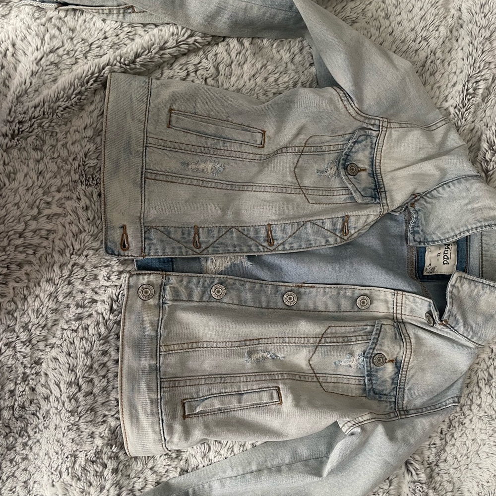 womens mudd jean jacket